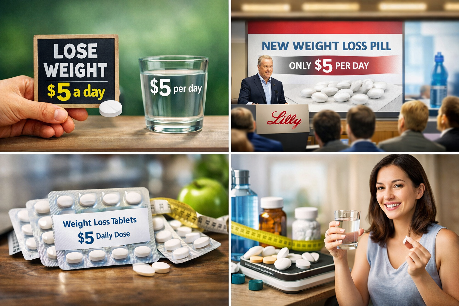 음료 한 잔 값으로 살 뺀다? 5달러 비만약 출시 예고의 의미